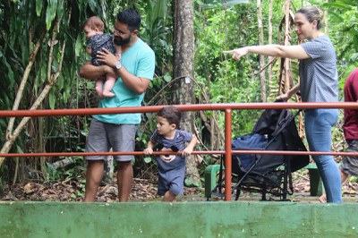 1ª Edição do Férias no Bosque. Foto Camila Barbosa Ascom Inpa.