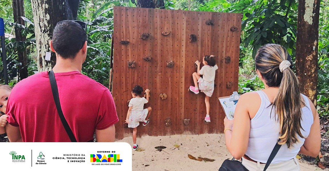 Bosque da Ciência reúne famílias em programação especial de férias com lazer e conhecimento científico