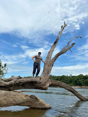 Carla Iara, colaboradora Grupo MAUA. Foto: acervo PELD MAUA.