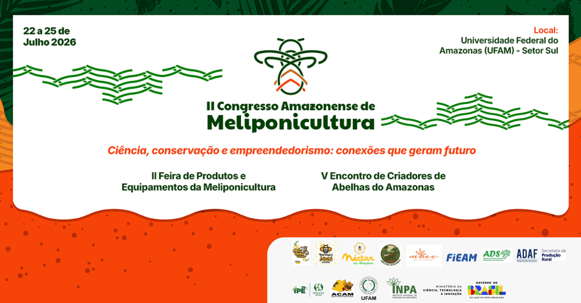 Inpa e Ufam promovem Congresso de Meliponicultura com foco na ciência, conservação e no empreendedorismo