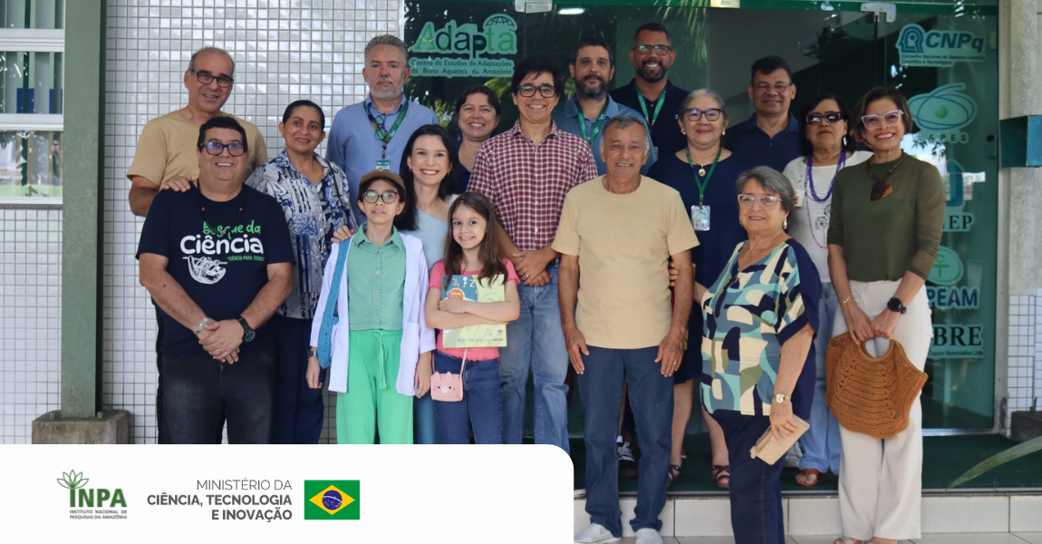 Inpa recebe menina de 10 anos, que sonha em ser cientista, no Dia Nacional da Ciência e do Pesquisador Científico