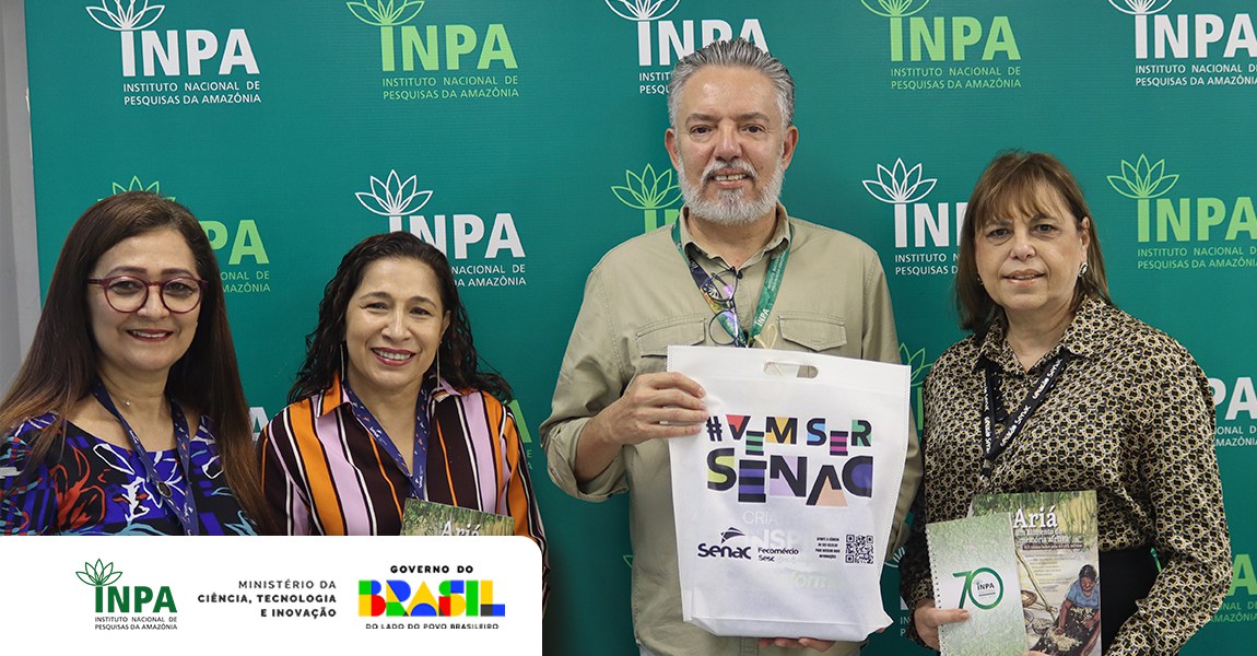 Inpa recebe visita da diretoria do Senac Amazonas