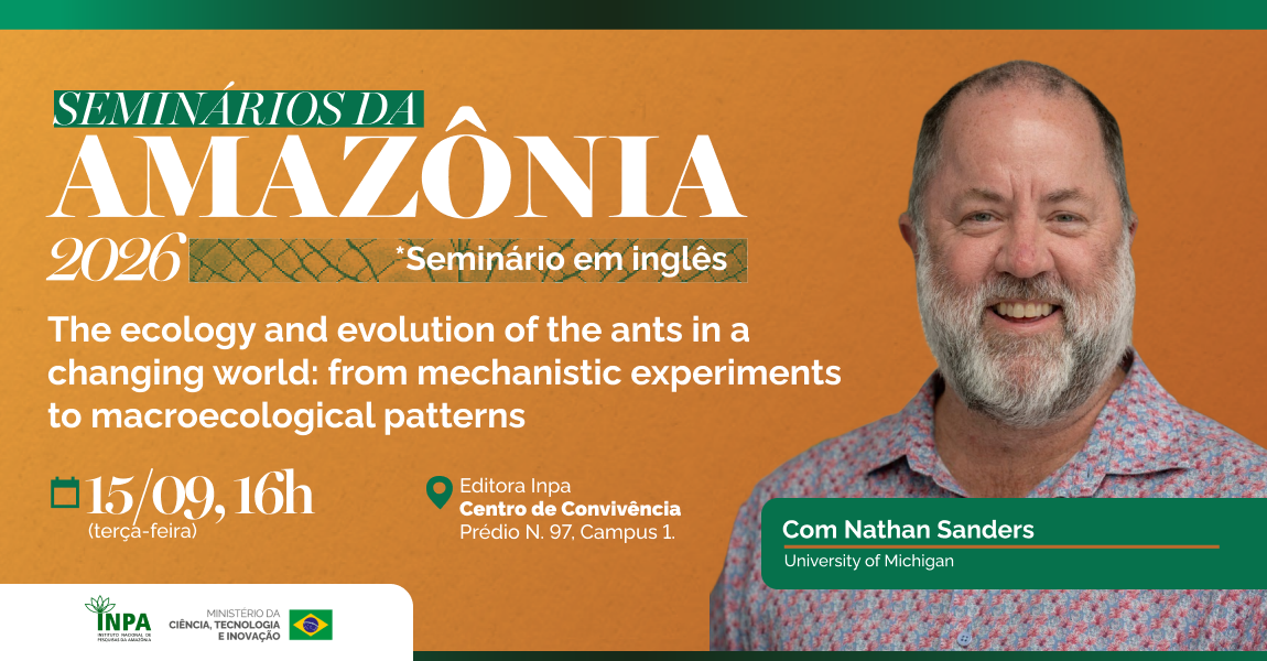 Professor da University of Michigan estará em edição especial do Seminários da Amazônia, na próxima terça-feira