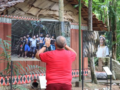 Abertura da Exposição. Foto Kaylane Golvin- Ascom Inpa.
