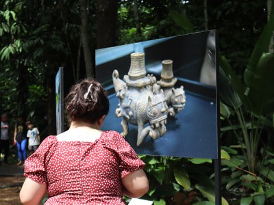 Abertura da Exposição. Foto Kaylane Golvin- Ascom Inpa.