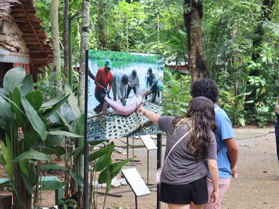 Abertura da Exposição. Foto Kaylane Golvin- Ascom Inpa.