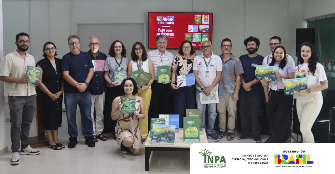 Segunda edição do ‘Café com Autores’ do Inpa traz  obras científicas e de popularização da ciência