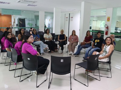 Roda de conversa. Foto: Ana Bittencourt- Ascom Inpa.