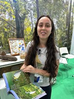 Biodiversidade amazônica e soluções tecnológicas despertam interesse de visitantes em estande do Inpa na SBPC