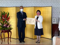Chefe de Gabinete recebe Diploma de Mérito do Ministro dos Negócios Estrangeiros do Japão