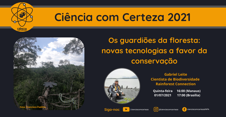 Os guardiões da floresta - novas tecnologias