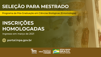 Inpa divulga lista de inscrições homologadas na seleção para o mestrado em Entomologia