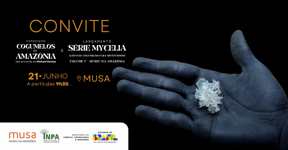 Inpa e Musa inauguram exposição e lançam livro sobre cogumelos da Amazônia