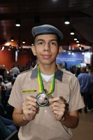 Estudante Álvaro Pedroso - Olimpíada de Ciências - Foto Cimone Barros - INPA (5).JPG