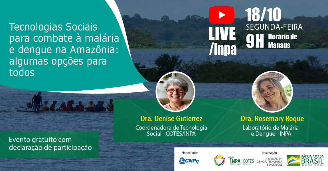 Live de Tecnologia Social do Inpa debate sobre bioinsumos e seus benefícios  para agricultura — Instituto Nacional de Pesquisas da Amazônia - INPA