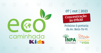 Programa Qualidade de Vida do Inpa realiza Ecocaminhada em comemoração ao Dia das Crianças