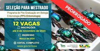 Prorrogada as inscrições para seleção de Mestrado em Entomologia do Inpa