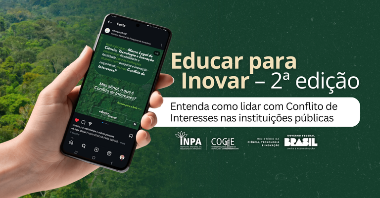 2ª edição do projeto Educar para Inovar aborda Conflito de Interesses em instituições públicas