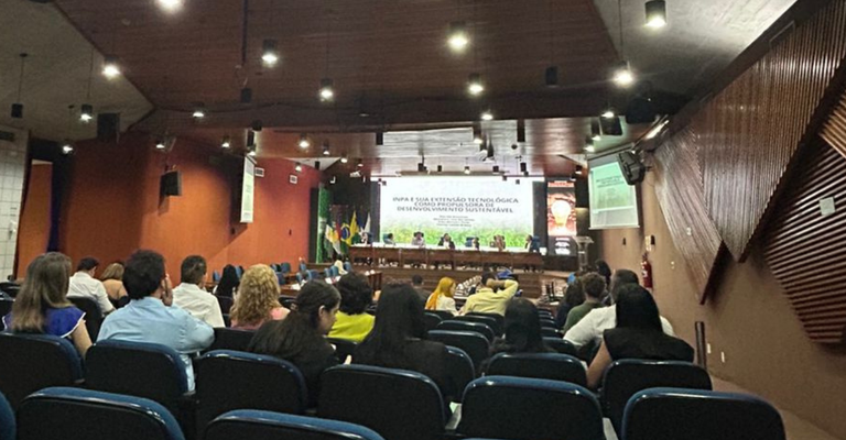 INPA no II Encontro do Ecossistema de Inovação da Amazônia Ocidental e Amapá. Foto: II Encontro do Ecossistema de Inovação da Amazônia Ocidental e Amapá