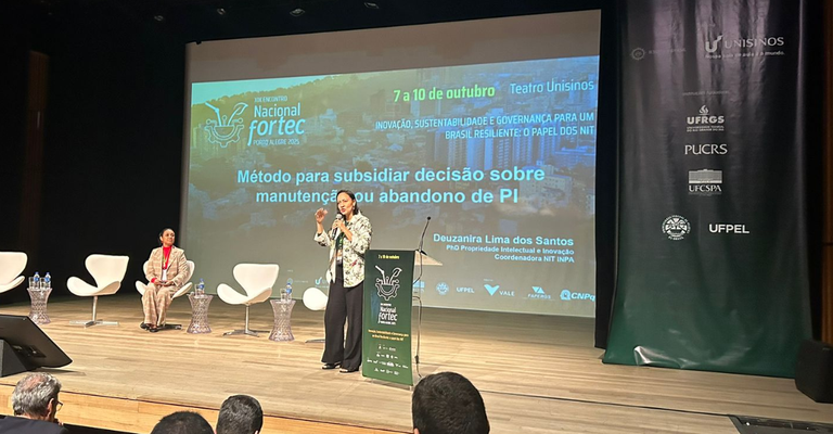 Coordenadora da COGIE Deuza Santos participando do XIX Encontro Nacional FORTEC 2025   Foto: FORTEC