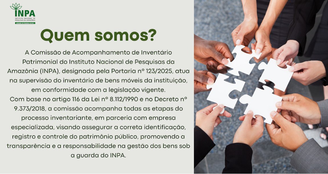 Comissão de inventário 2025 Quem somos