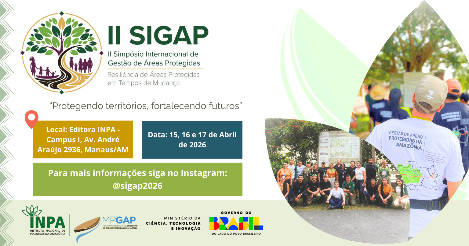 O MPGAP abre as portas para o II Simpósio Internacional de Gestão de Áreas Protegidas (II SIGAP)