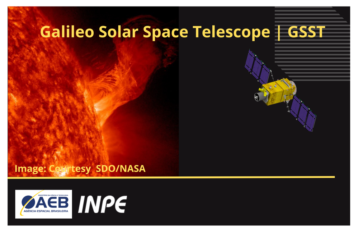 Banner sobre o GSST - Galileo Solar Space Telescope Mission