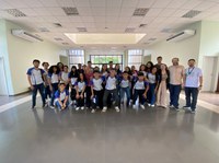 Estudantes da EETEPA Dr. Celso Malcher visitam COEAM para conhecer projetos ambientais e ferramentas de geotecnologia