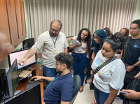 Estudantes do IFPA visitam INPE para conhecer projetos de monitoramento ambiental