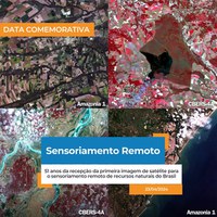 51 anos da recepção da primeira imagem de satélite para o sensoriamento remoto de recursos naturais no Brasil
