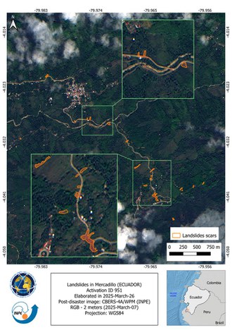 Deslizamentos de Terra Equador 2025