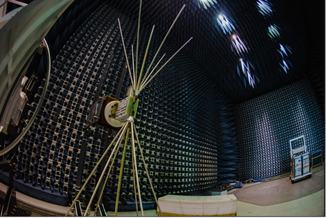 Câmara Anecóica Blindada (CBA2), para realização de Ensaios de Compatibilidade Eletromagnética.