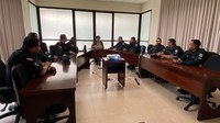 COEAM recebe Comando da Polícia Militar da Região Metropolitana de Belém para futuras parcerias na área de geotecnologias