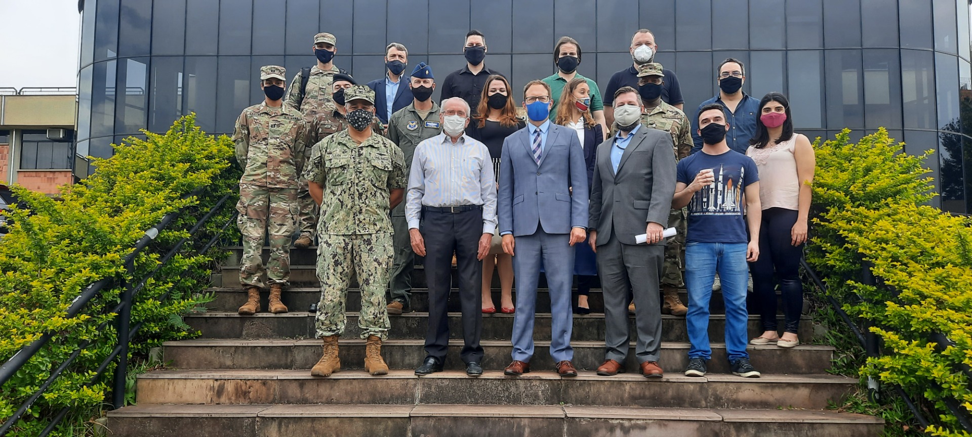 Imagem - Cônsul-geral dos EUA, em Porto Alegre, e Comitiva visitam a unidade do INPE/MCTI em Santa Maria/RS