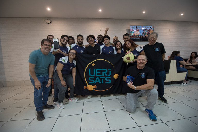 UERJ Sats com organizadores. Foto - Wande Clayt.jpg