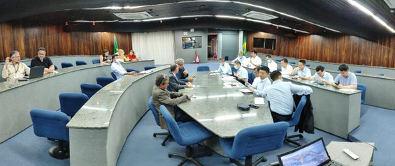 Reunião final auditório Sérgio Sobral.