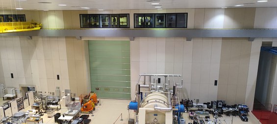 Visita ao Laboratório de Integração e Testes.