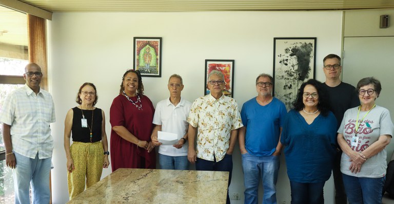 Diretor do INPE recebe comitiva do SindCT