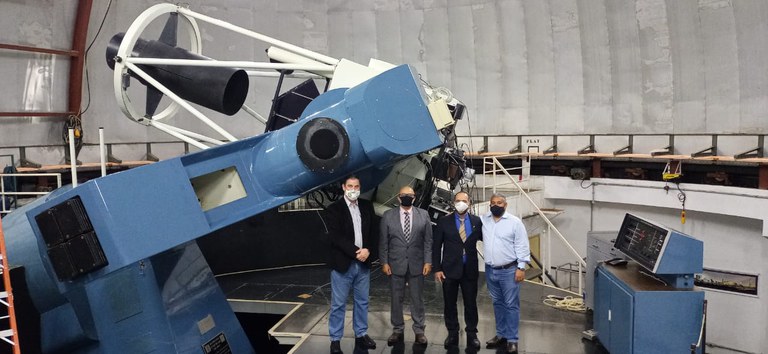 Diretor do INPE visita Laboratório Nacional de Astrofísica — Instituto ...