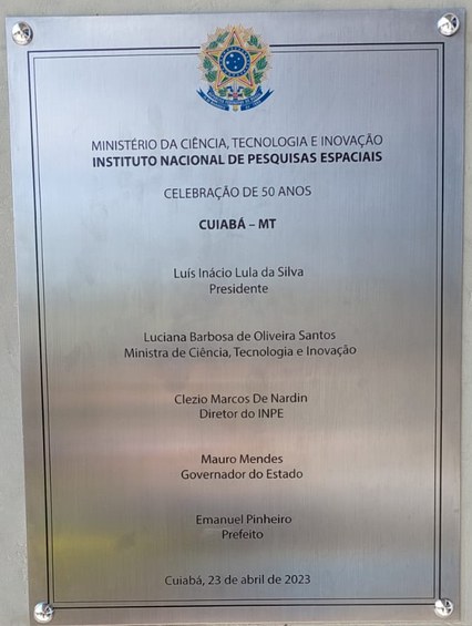 INPE comemora 50 Anos da Coordenação Espacial do Centro-Oeste em ...