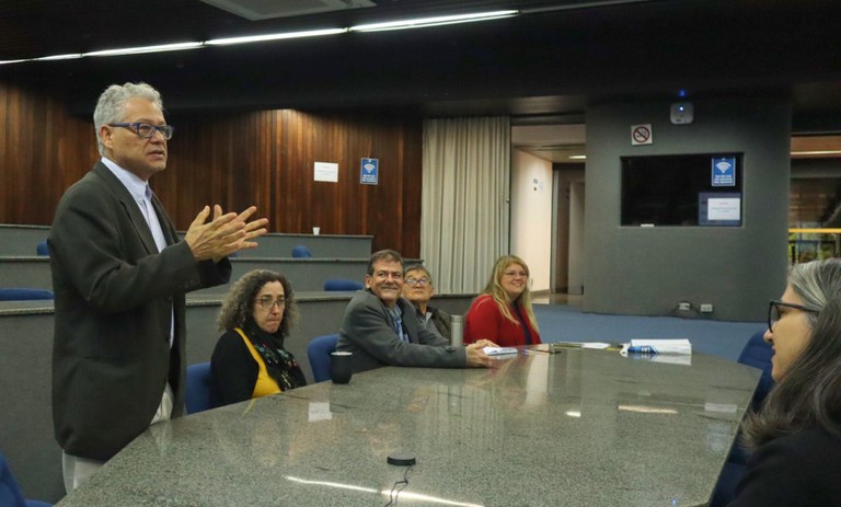 2-Diretoria do INPE na abertura da ambientação dos novos servidores ACTs_Créditos SECOM-INPE.jpg