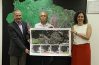 INPE recebe visita do deputado federal Ricardo Galvão