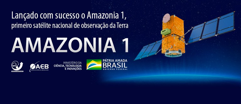 Lançado com sucesso o Amazonia 1, primeiro satélite nacional de observação da Terra
