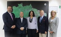 Ministra de Estado Luciana Santos e Bill Nelson - Administrador da NASA visitam o INPE