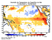 Nota técnica conjunta do INPE e INMET divulga atualizações sobre o El Niño de 2023