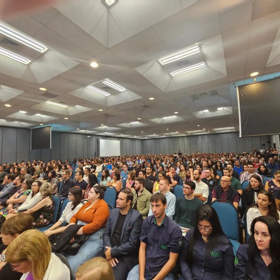Figura 2: Público presente na Abertura do XX SBSR, em Florianópolis/SC.