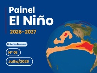 Painel El Niño 2026-2027: segundo boletim sobre o monitoramento do fenômeno no Brasil é publicado