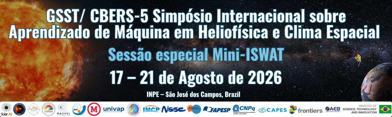 GSST/CBERS-5 International Symposium on Machine Learning in Heliophysics and Space Weather