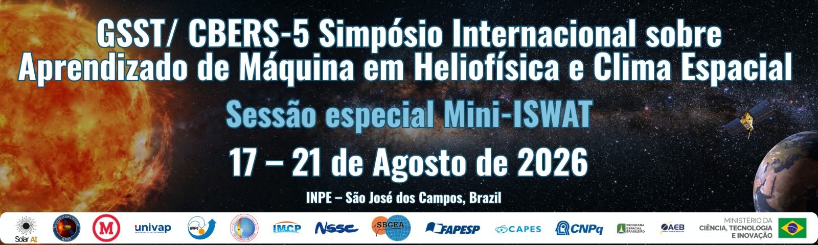 GSST/CBERS-5 International Symposium on Machine Learning in Heliophysics and Space Weather