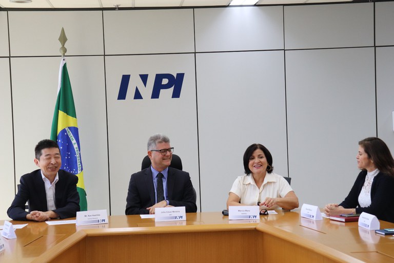 Visita da delegação japonesa